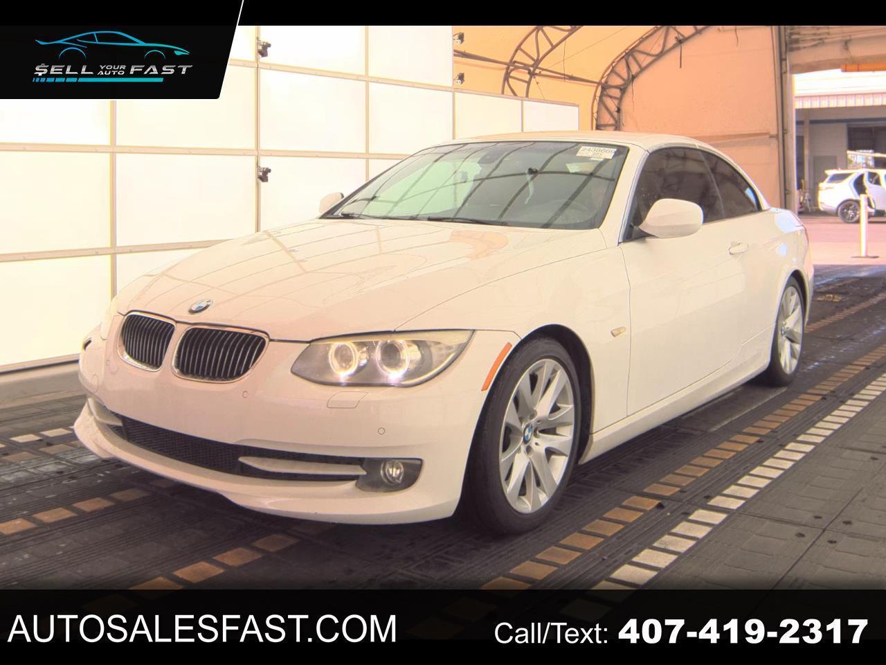 2013 BMW 328i CONVERTIBLE 2DR COUPE