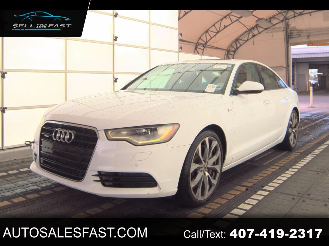 2013 Audi A6 PREMIUM PLUS 4DR SEDAN