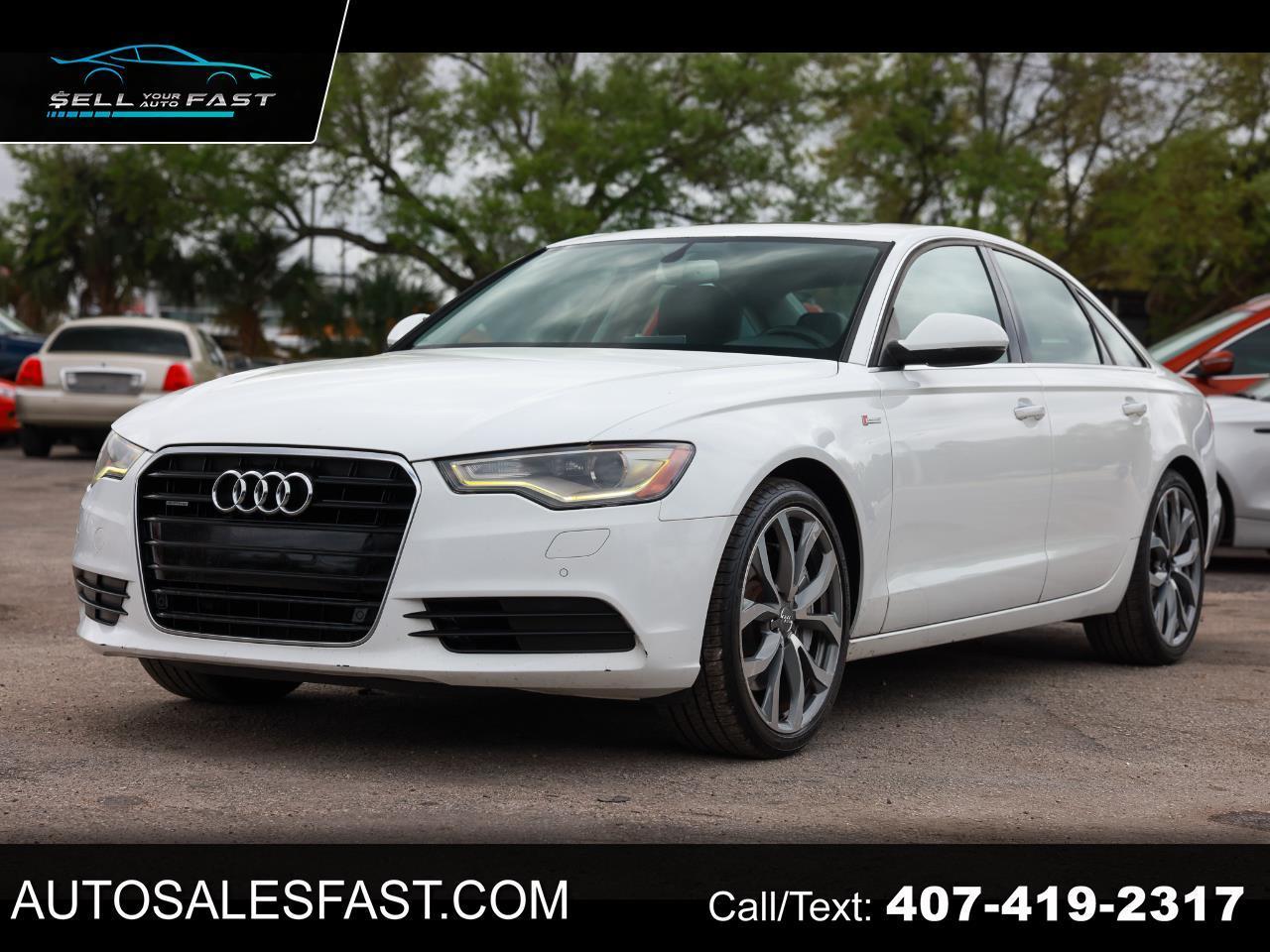 2013 Audi A6 PREMIUM PLUS 4DR SEDAN