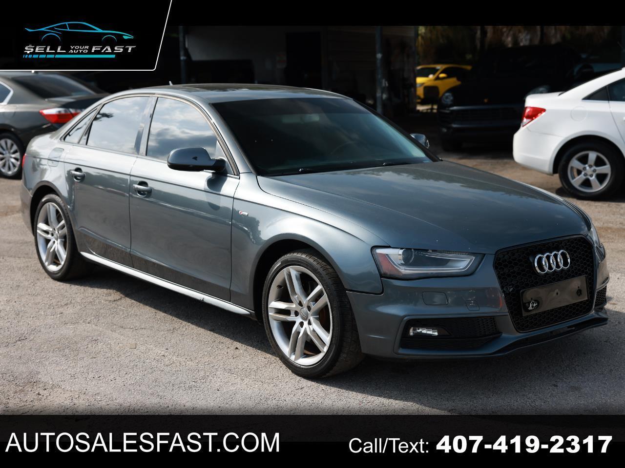 2016 Audi A4 2.0T QUATTRO PREMIUM 4DR SEDAN