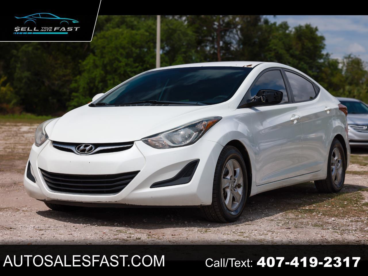 2014 Hyundai Elantra SE 4DR SEDAN FWD