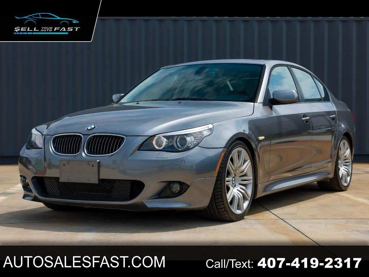 2009 BMW 5 Series 550i Sedan RWD