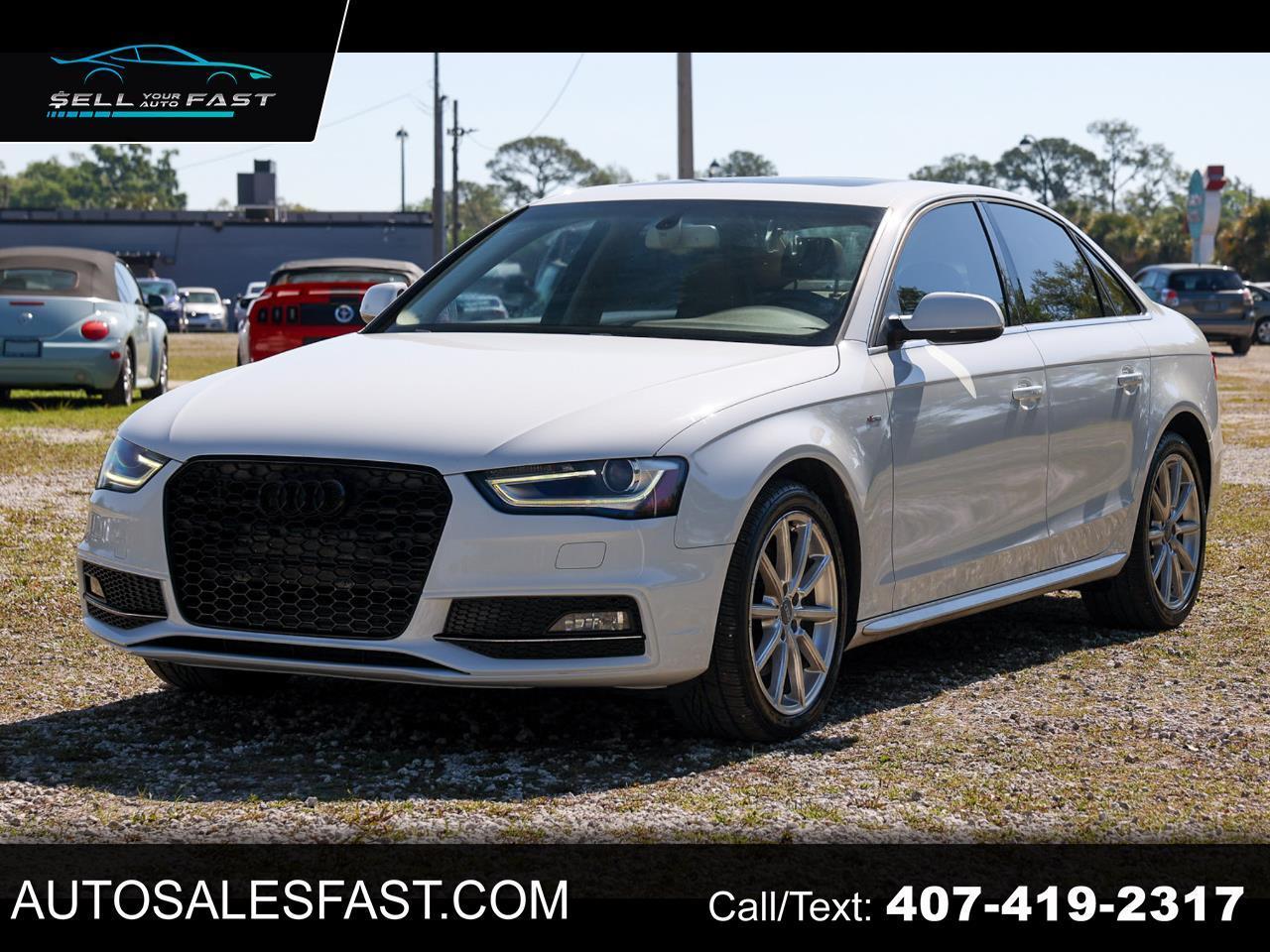 2014 Audi A4 2.0T PREMIUM PLUS 4DR SEDAN