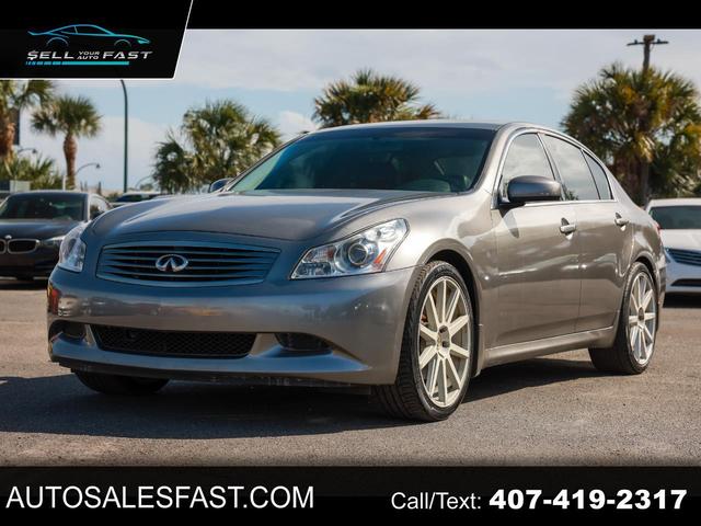 Silver 2007 INFINITI G35 Journey Sedan RWD Sedan Rear-Wheel Drive Manual