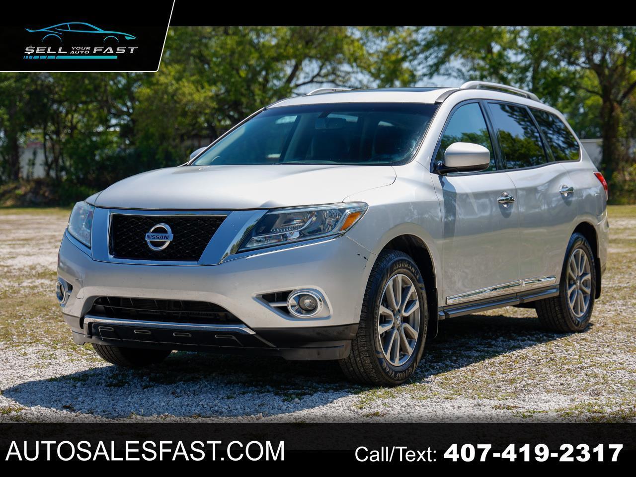 2013 Nissan Pathfinder SL 4DR SUV FWD