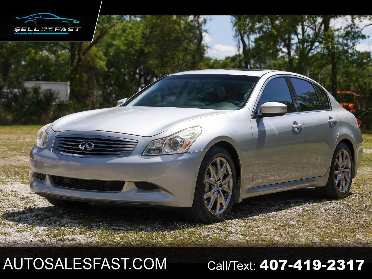 2009 Infiniti G37 Sedan JOURNEY 4DR SEDAN RWD