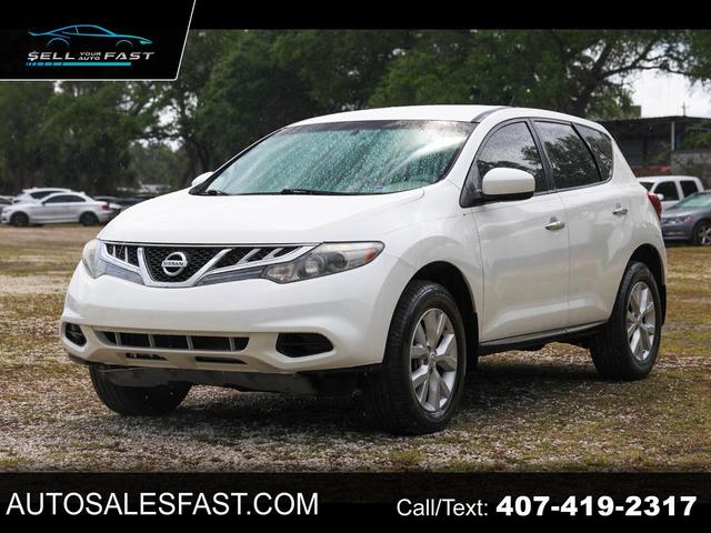 White 2012 Nissan Murano S SUV / Crossover Front-Wheel Drive Continuously Variable Transmission