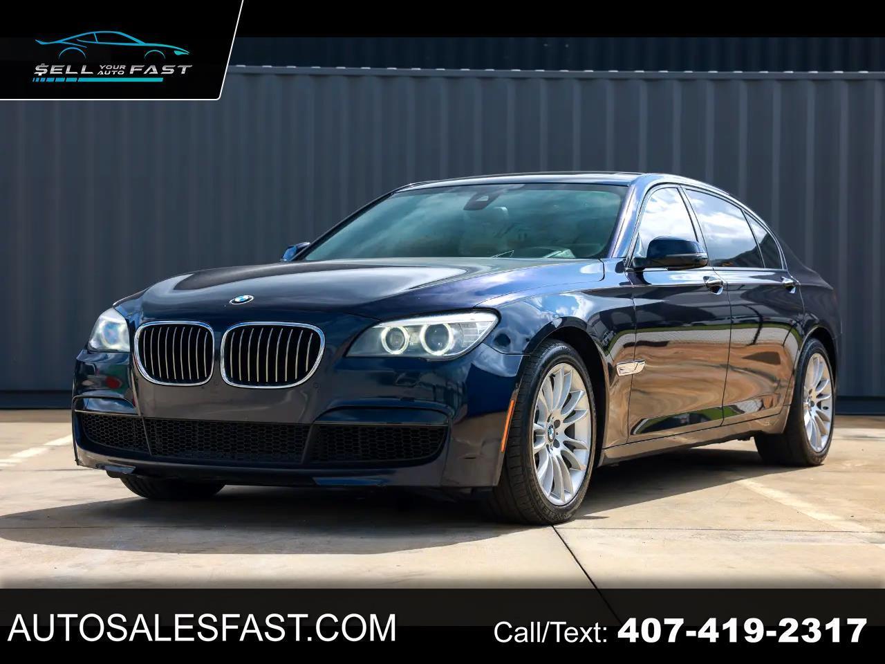 2014 BMW 750Li 4.8L V8 4DR SEDAN RWD