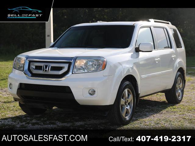 White 2011 Honda Pilot EX SUV / Crossover Front-Wheel Drive Automatic