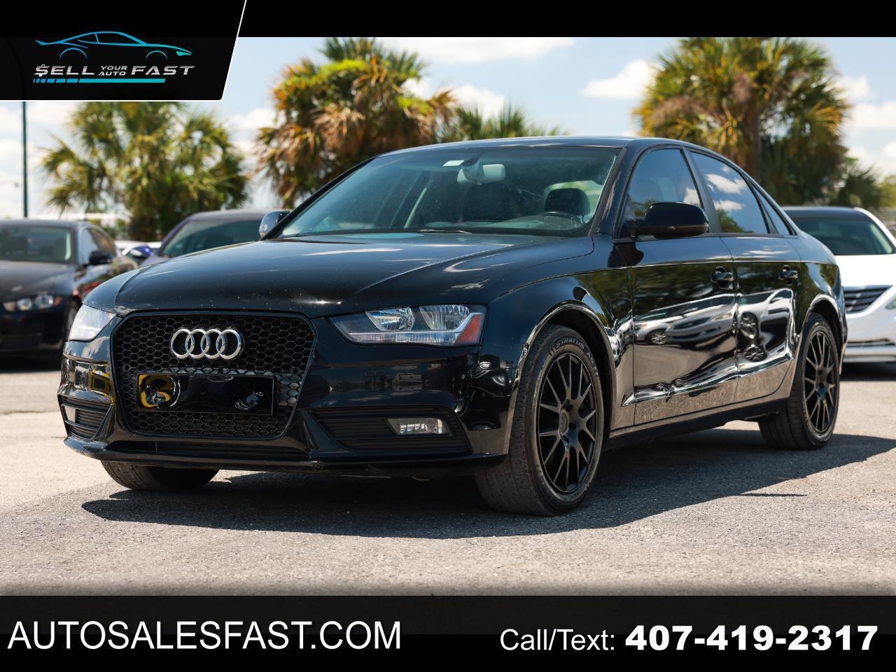 2013 Audi A4 2.0T PREMIUM 4DR SEDAN