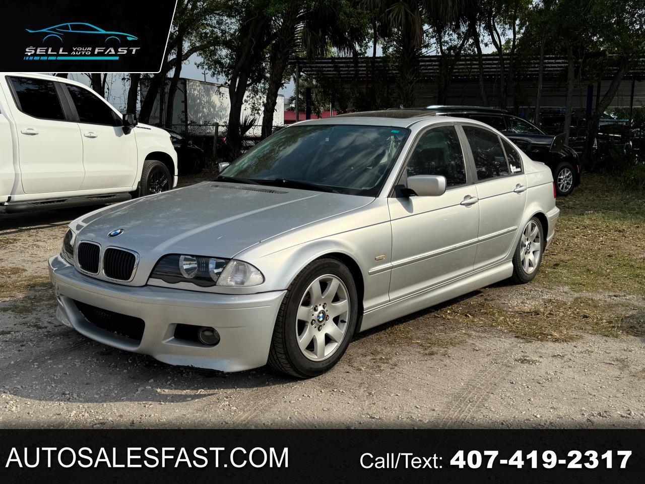 2001 BMW 325i 4DR SEDAN RWD