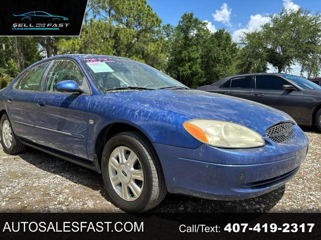 Blue 2003 Ford Taurus SEL Deluxe Sedan Automatic
