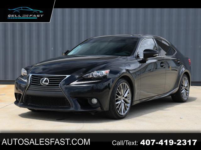 Black 2014 Lexus IS 250 Sedan RWD Sedan Rear-Wheel Drive Automatic