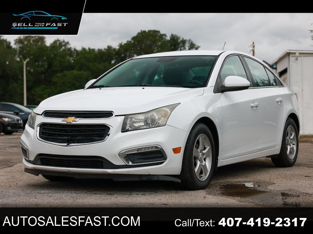 2015 Chevrolet Cruze 1LT 1SD FWD 4DR SEDAN