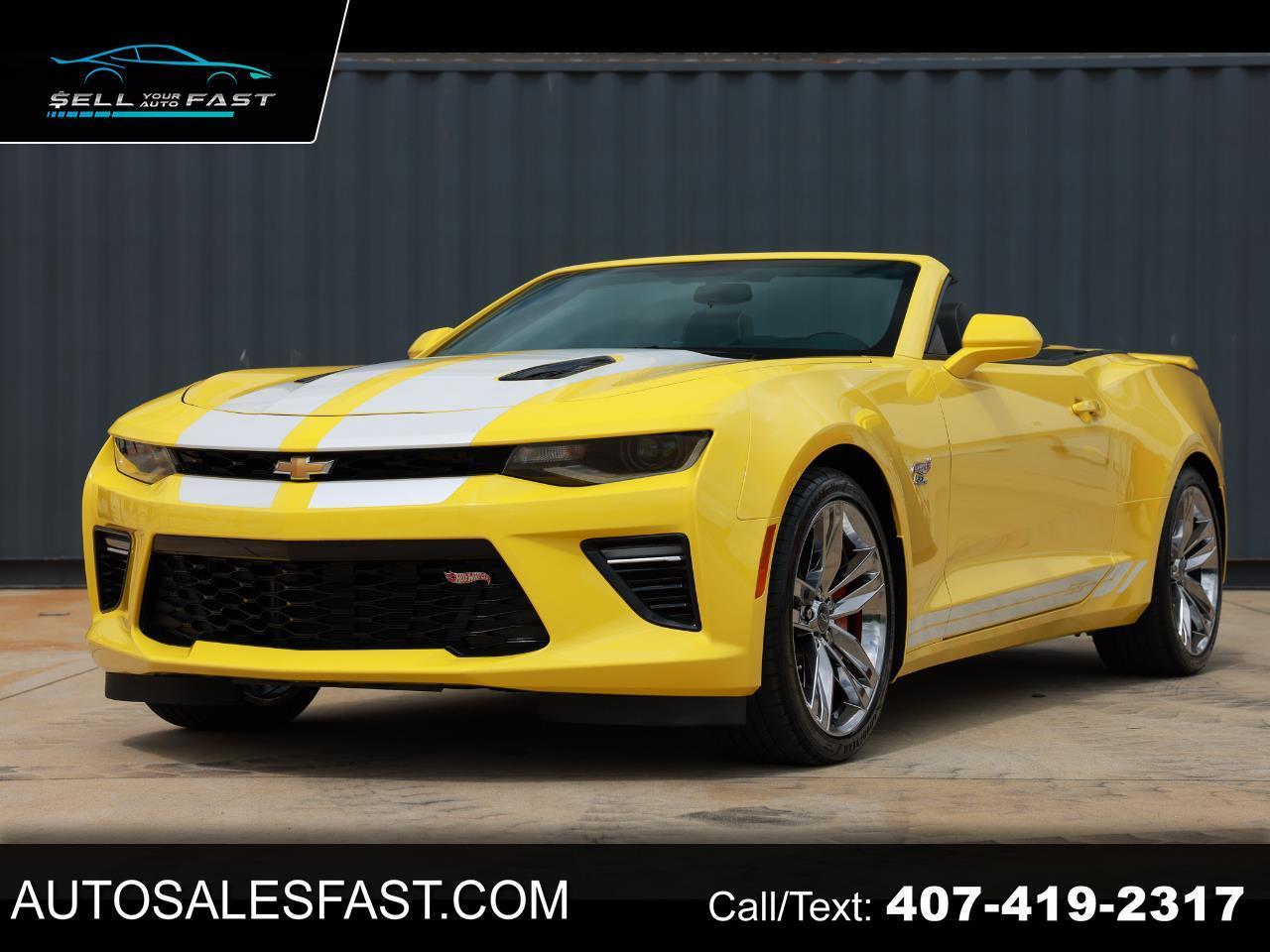 2016 Chevrolet Camaro 2SS HOT-WHEELS EDITION RWD 2DR CONVERTIBLE
