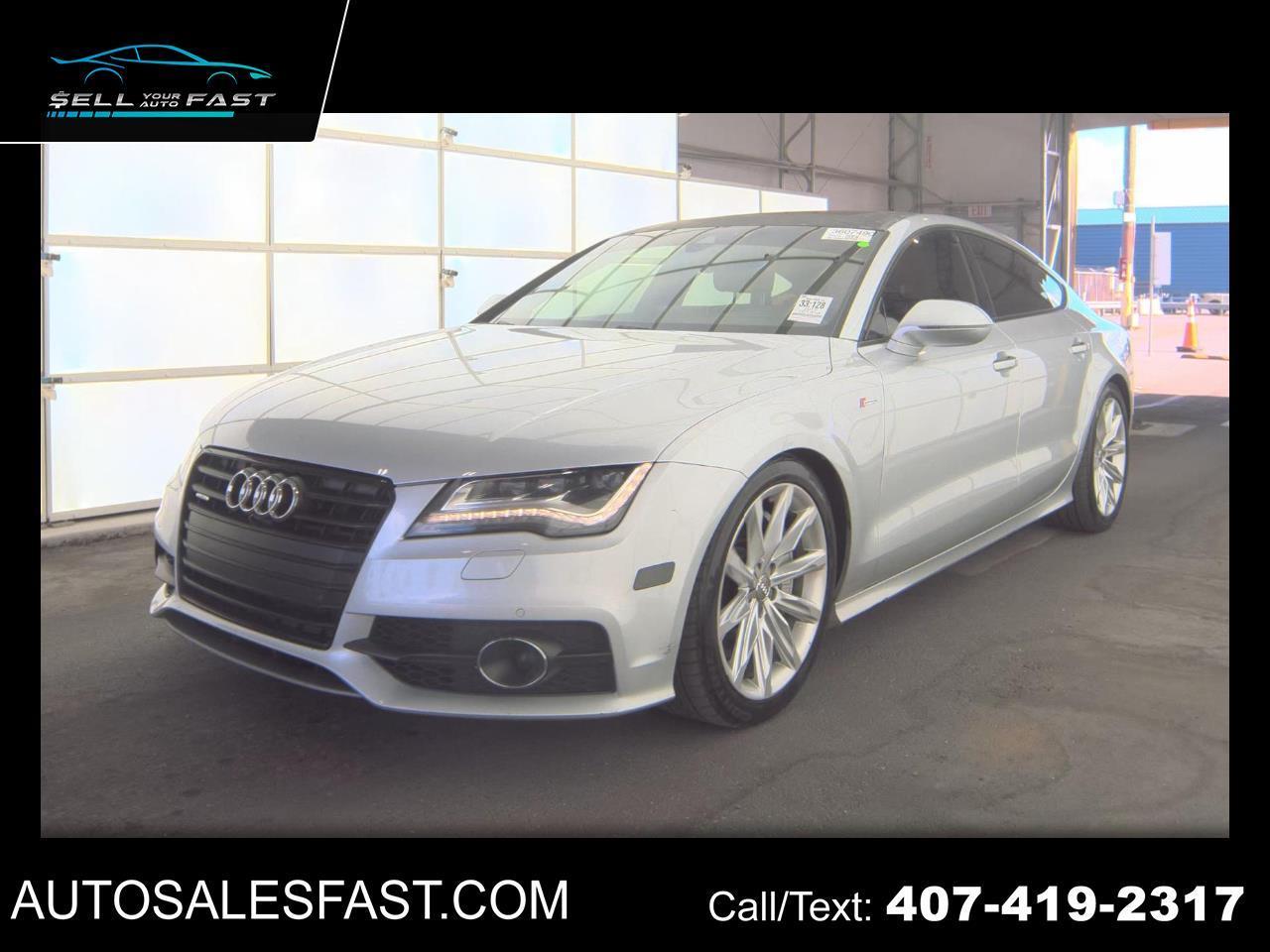 2012 Audi A7 3.0T PRESTIGE 4DR SEDAN AWD