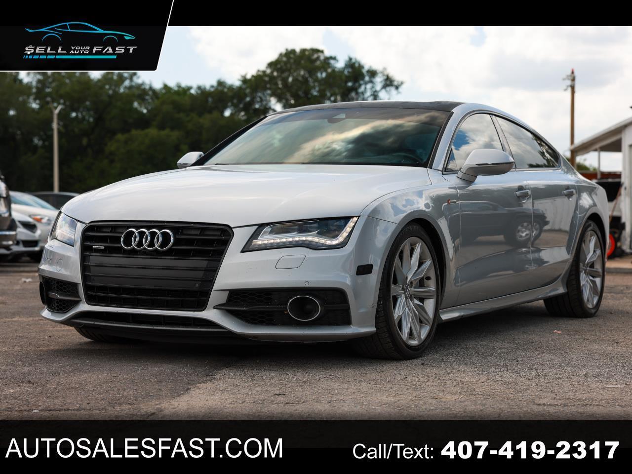 2012 Audi A7 3.0T PRESTIGE AWD 4DR SEDAN