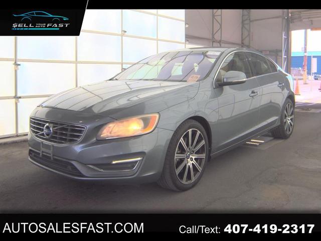 Gray 2017 Volvo S60 T5 Inscription AWD Sedan All-Wheel Drive Automatic