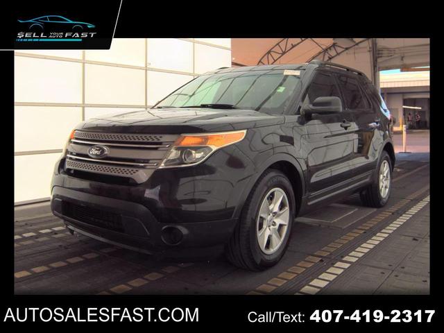 Black 2013 Ford Explorer Base SUV / Crossover Front-Wheel Drive Automatic