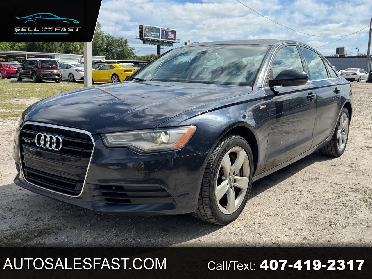 2012 Audi A6 QUATTRO PREMIUM AWD 4DR SEDAN