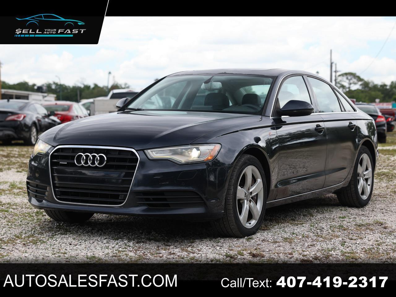 2012 Audi A6 QUATTRO PREMIUM AWD 4DR SEDAN
