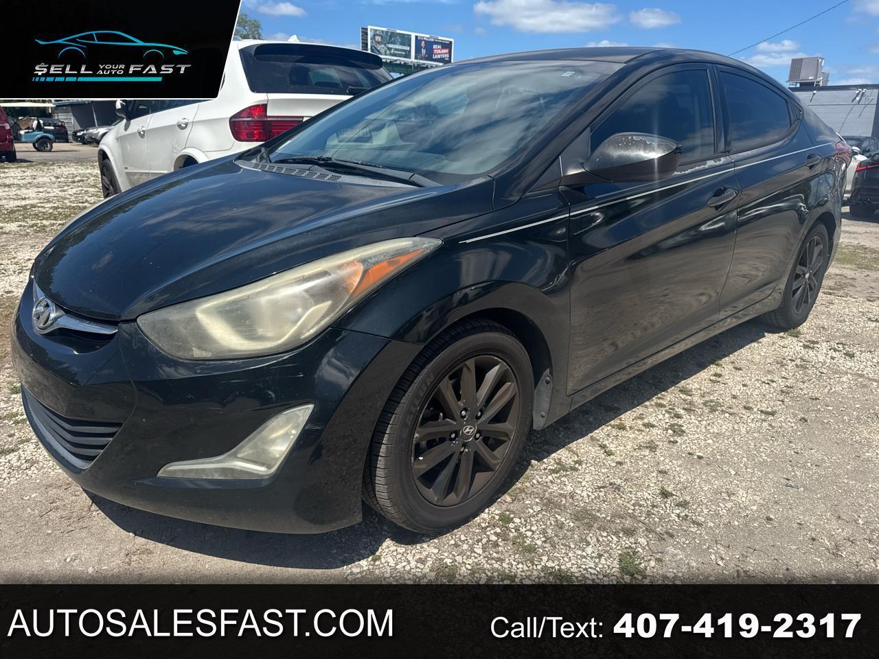 Hyundai Elantra SE 2014
