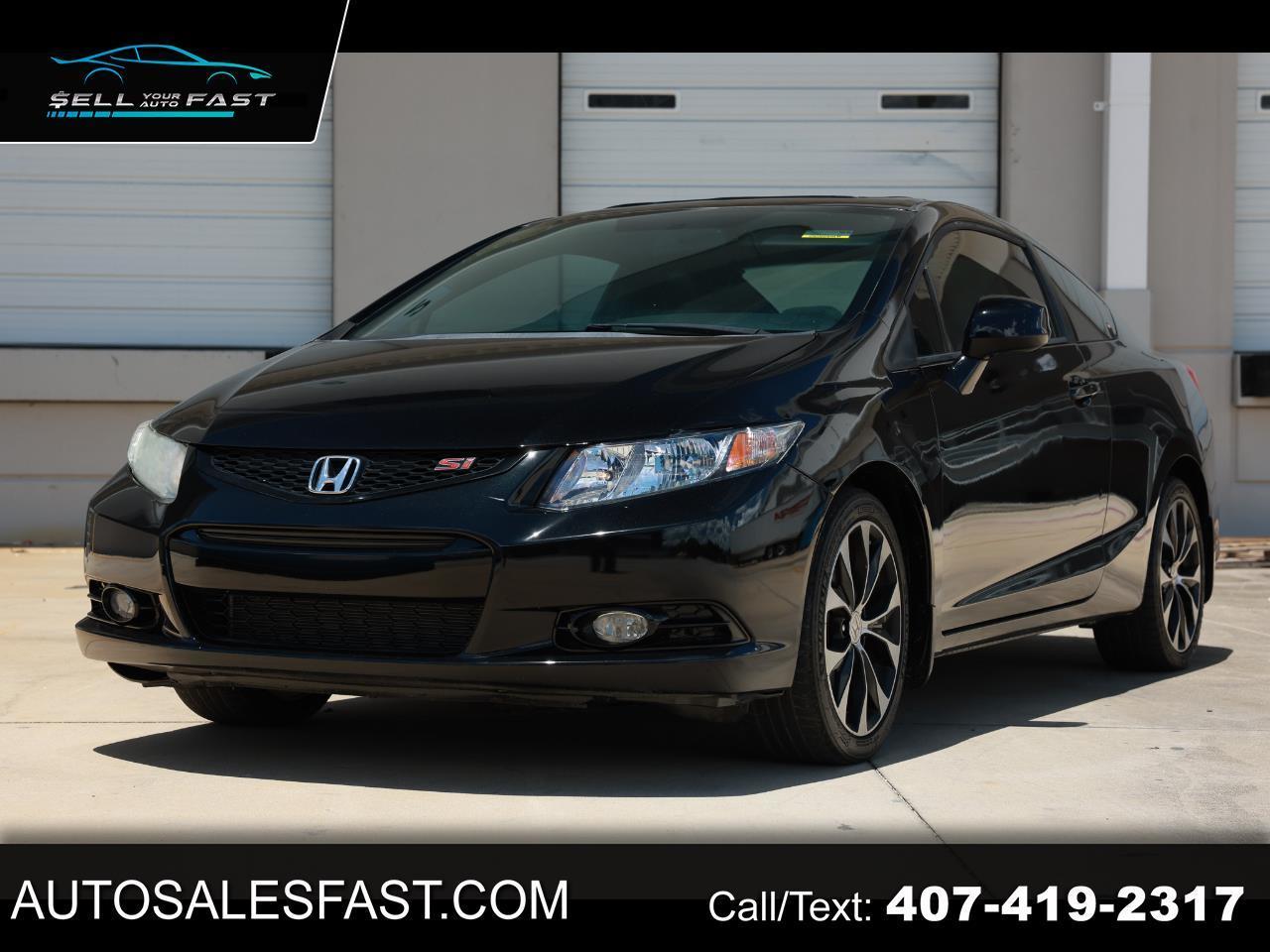 2013 Honda Civic Cpe SI MANUAL FWD 2DR COUPE