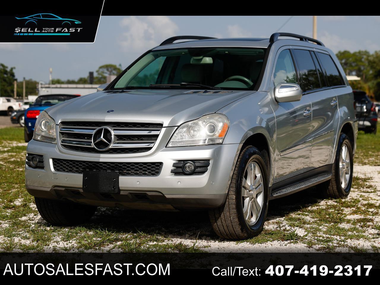 Silver 2009 Mercedes-Benz GL-Class SUV / Crossover All-Wheel Drive Automatic