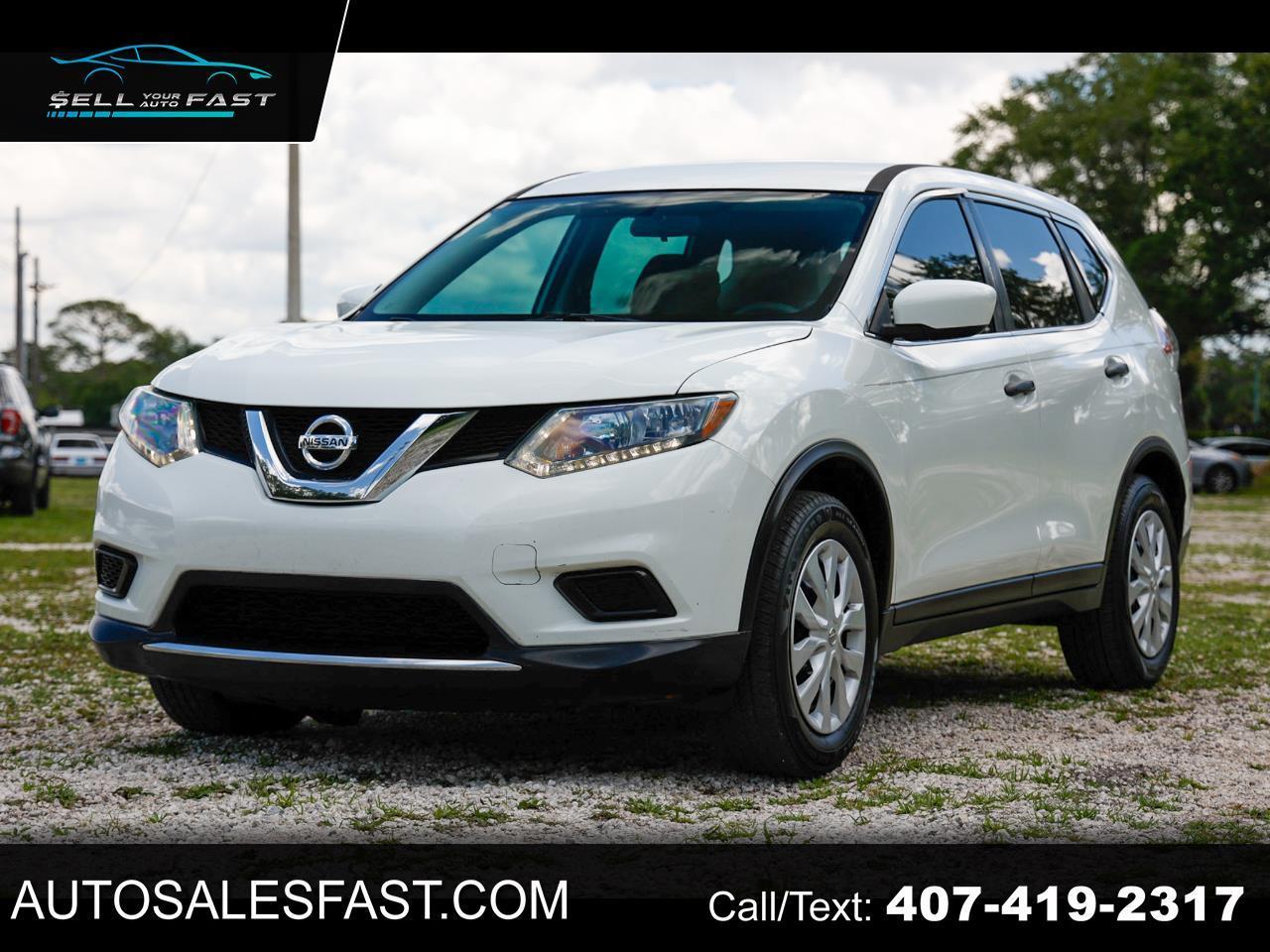 2016 Nissan Rogue S 4DR WAGON FWD