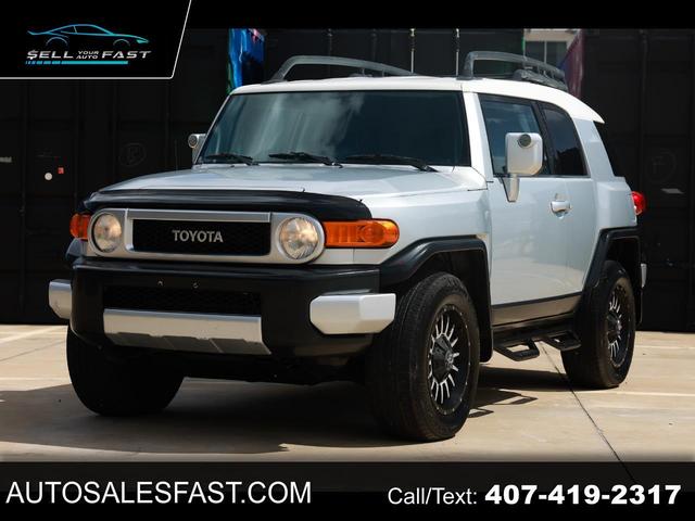 Silver 2007 Toyota FJ Cruiser 4WD SUV / Crossover Four-Wheel Drive Automatic