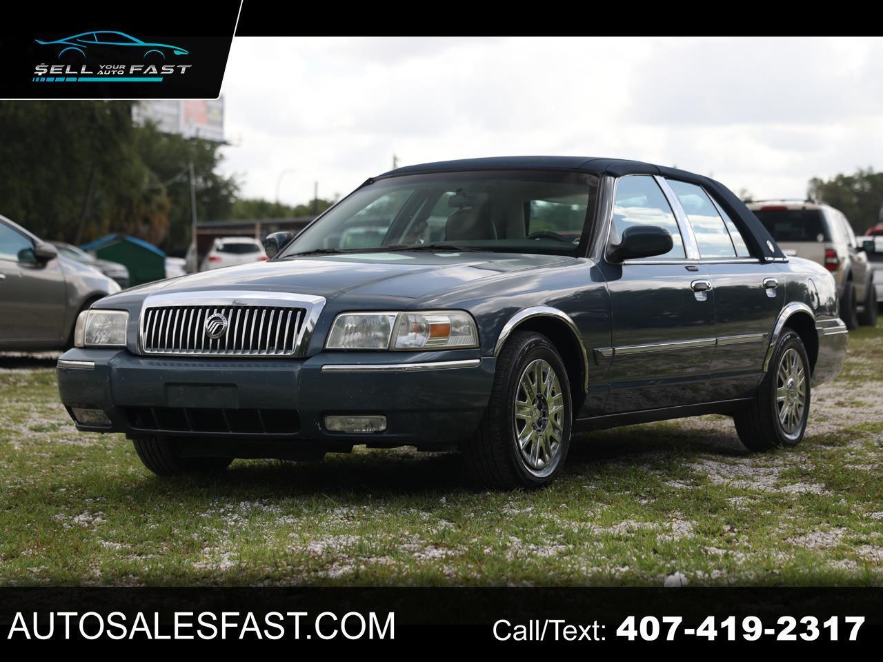 2008 Mercury Grand Marquis GS 4DR SEDAN RWD