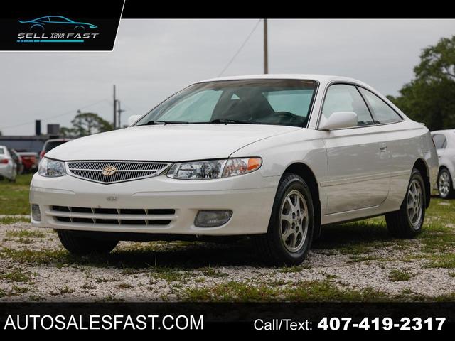 White 2000 Toyota Camry Solara SE Coupe Front-Wheel Drive Automatic