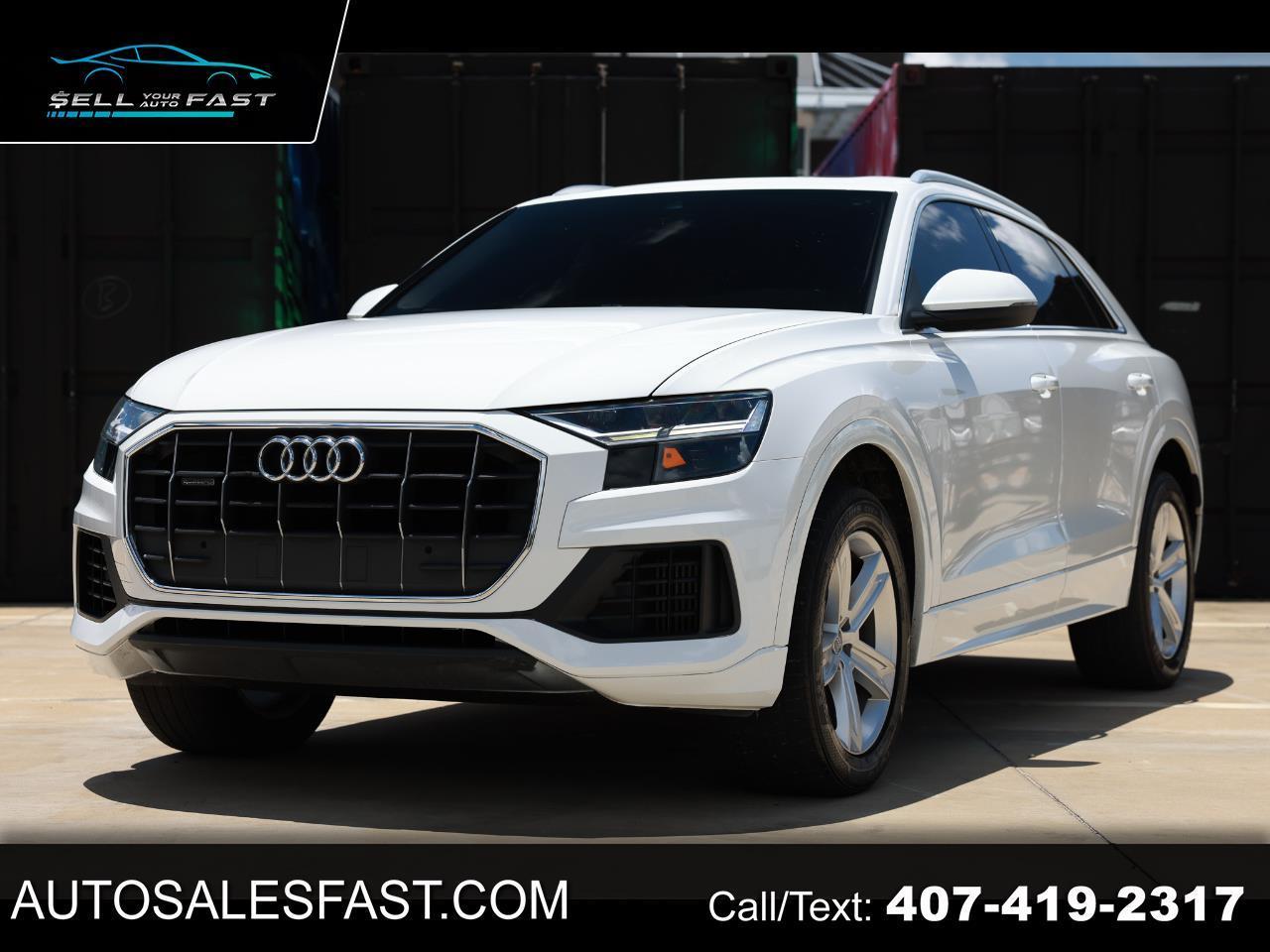 2019 Audi Q8 PREMIUM 44 TFSI 4DR SUV AWD