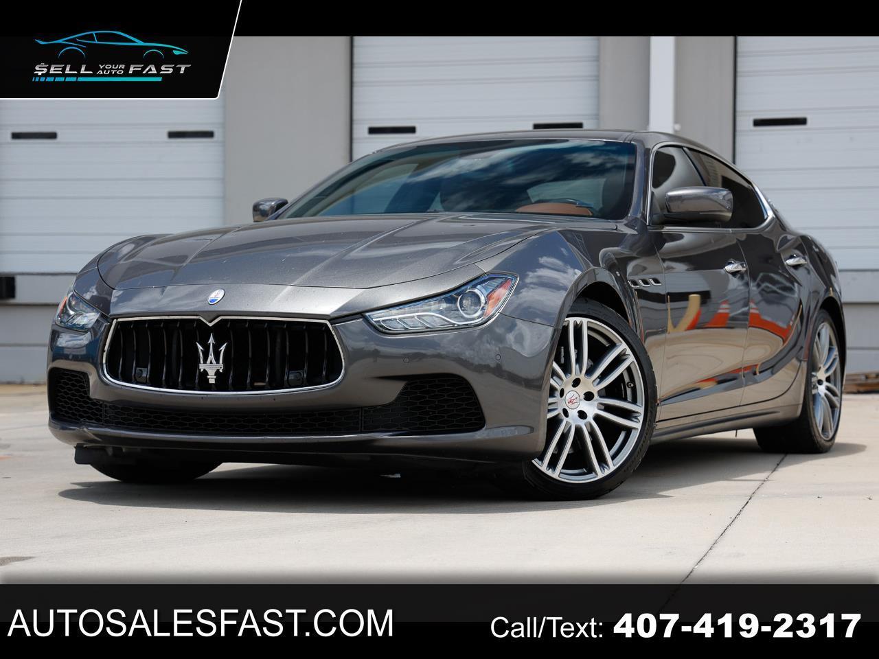 2016 Maserati Ghibli S Q4 4DR SEDAN AWD