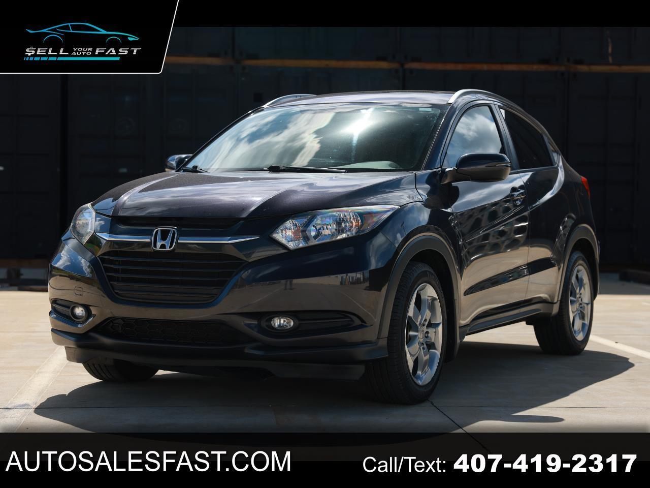 2017 Honda HR-V EX-L W/NAVI 4DR SUV FWD
