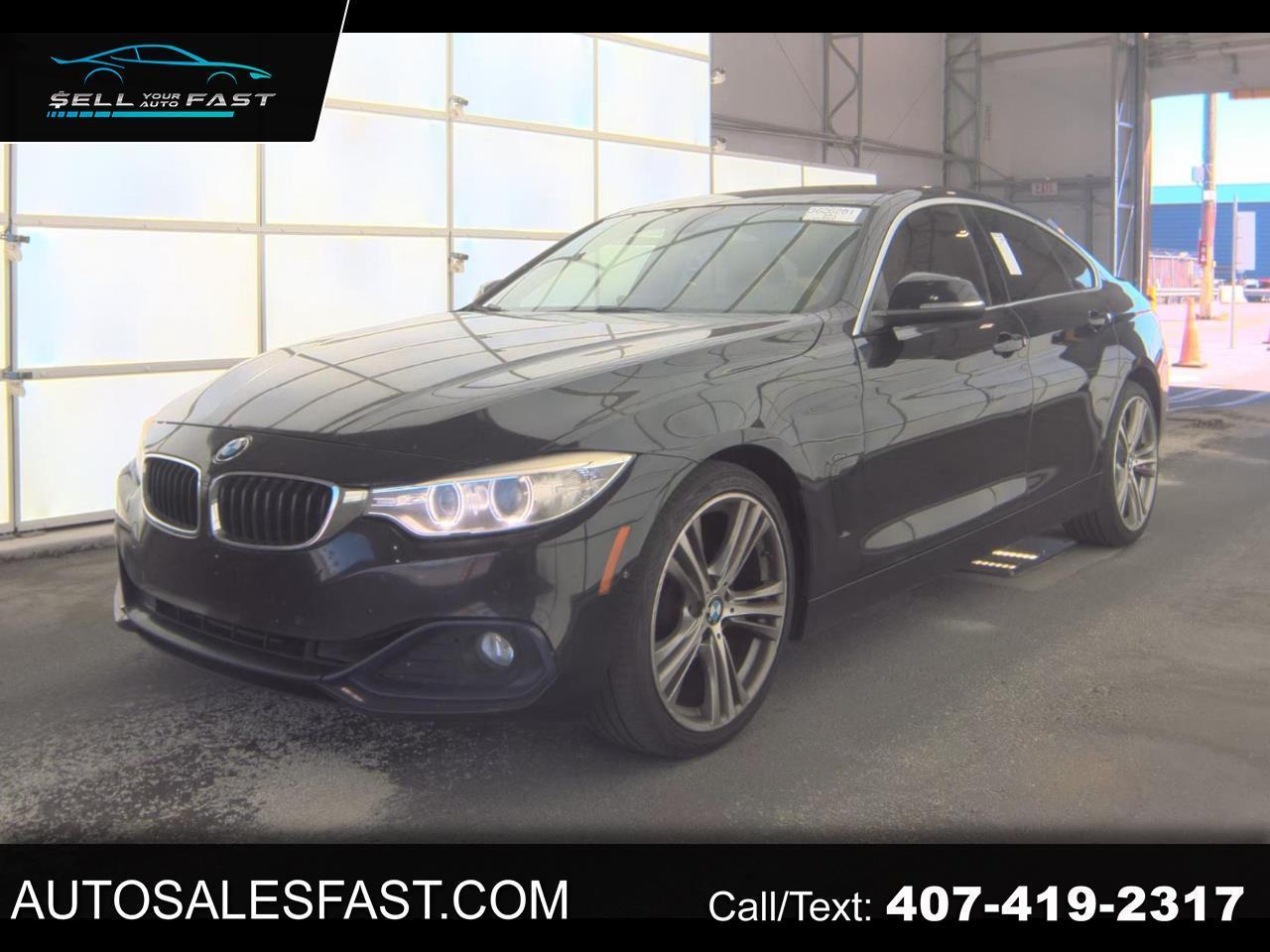 2016 BMW 4 Series XI GRAN COUPE SULEV SPORT LINE 4DR SEDAN AWD
