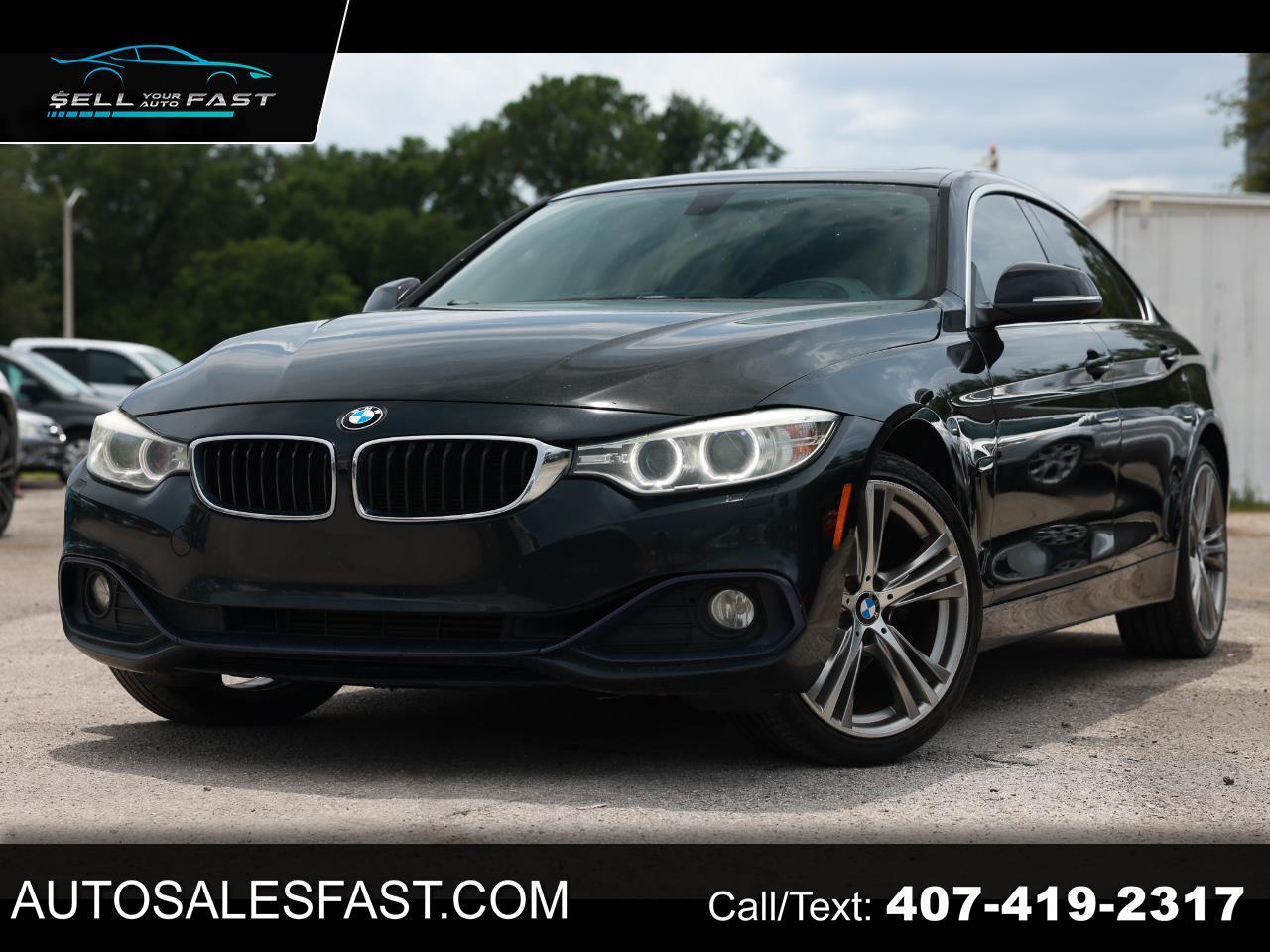 2016 BMW 4 Series XI GRAN COUPE SULEV SPORT LINE 4DR SEDAN AWD