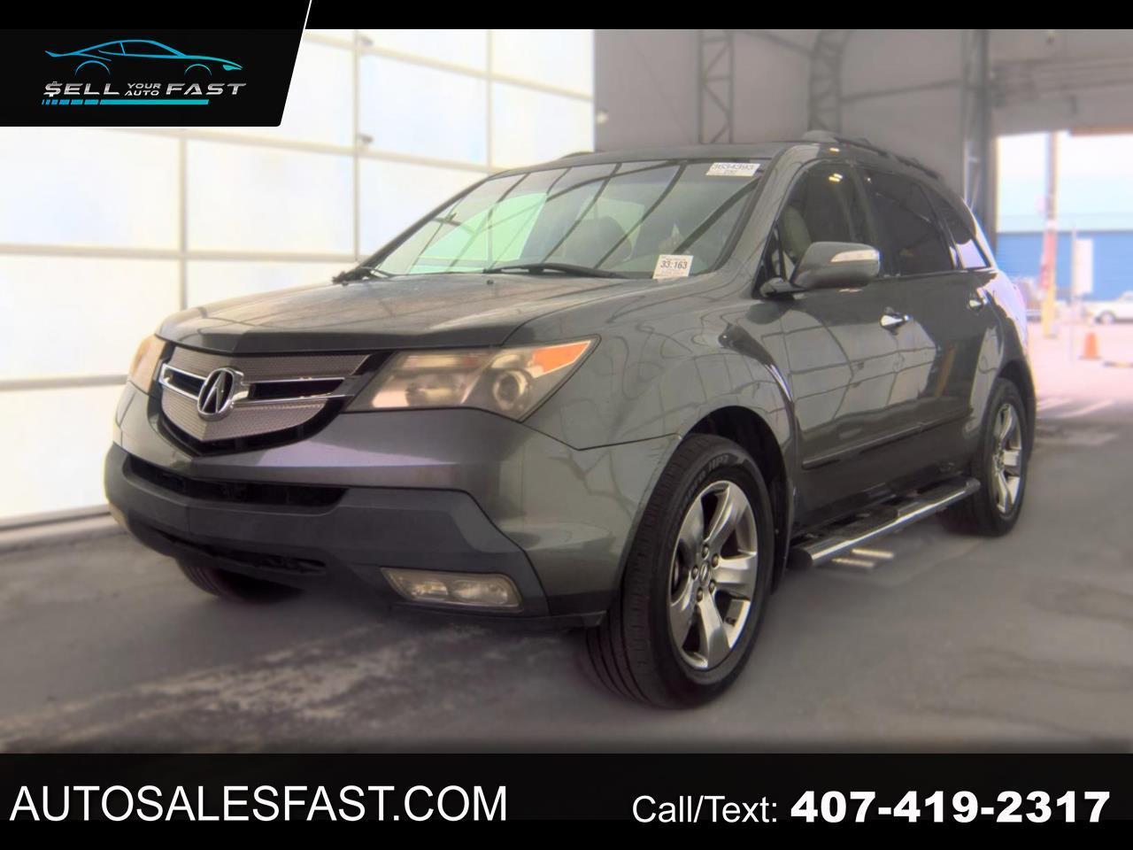 2007 Acura MDX SPORT PACKAGE 4DR SUV AWD