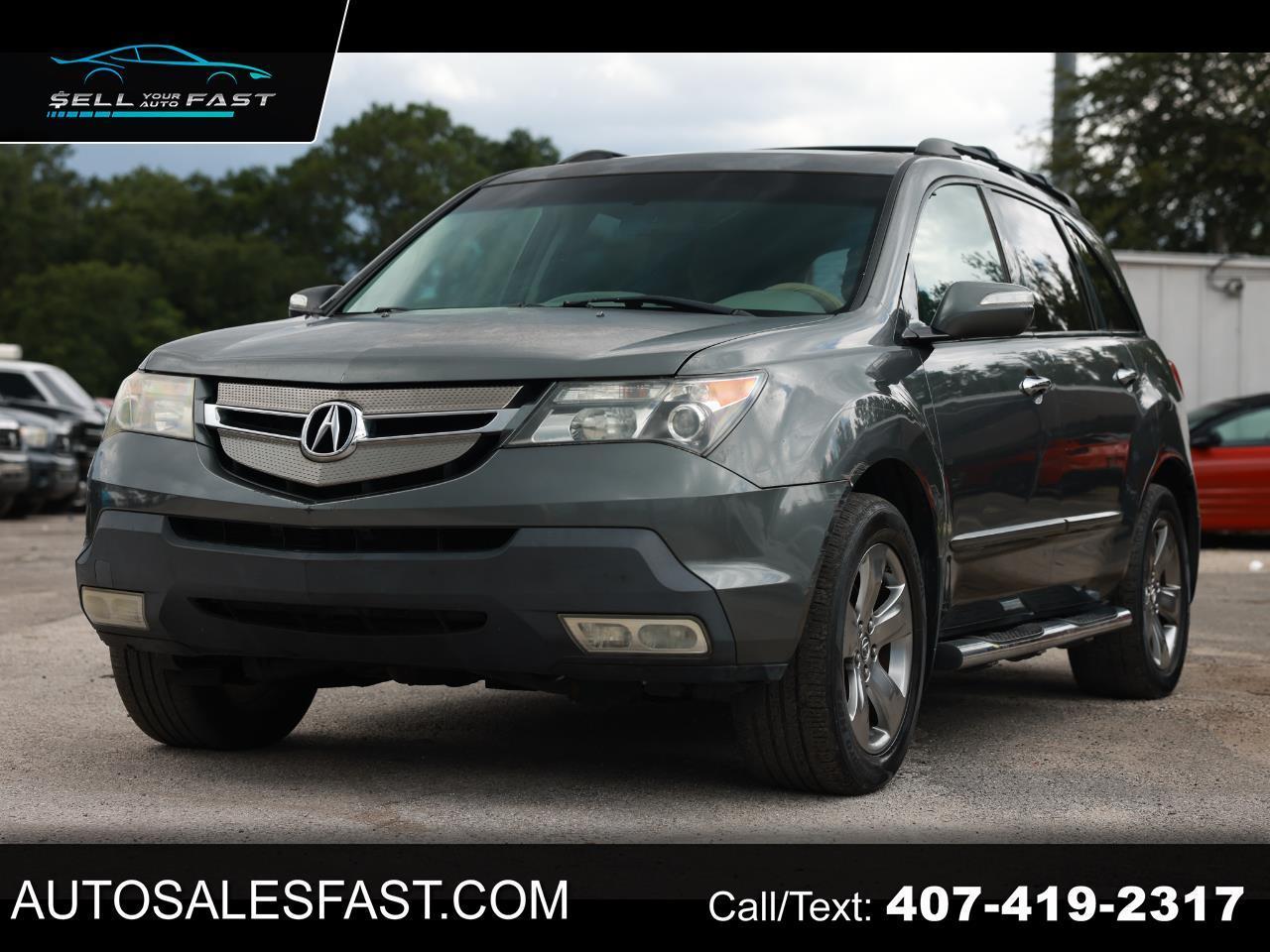 2007 Acura MDX SPORT PACKAGE 4DR SUV AWD