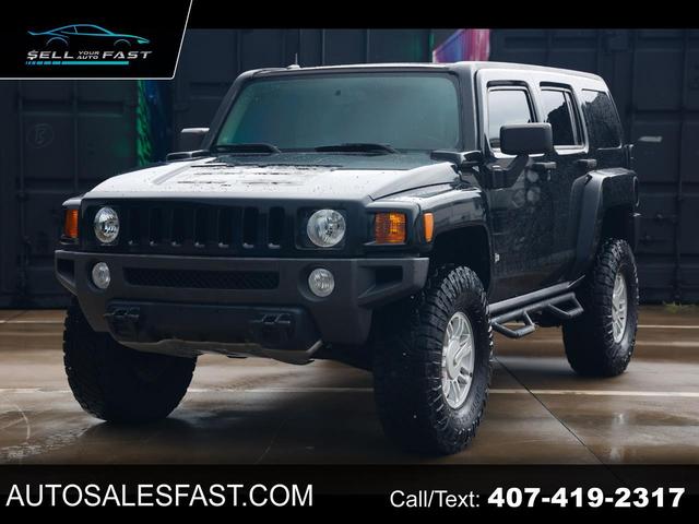 Black 2010 Hummer H3 SUV / Crossover Four-Wheel Drive Automatic