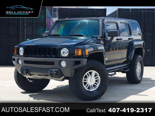 Black 2010 Hummer H3 SUV / Crossover Four-Wheel Drive Automatic