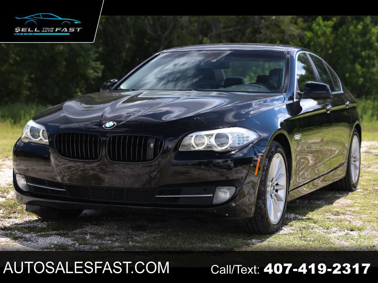 2011 BMW 5 Series XDRIVE 4DR SEDAN AWD