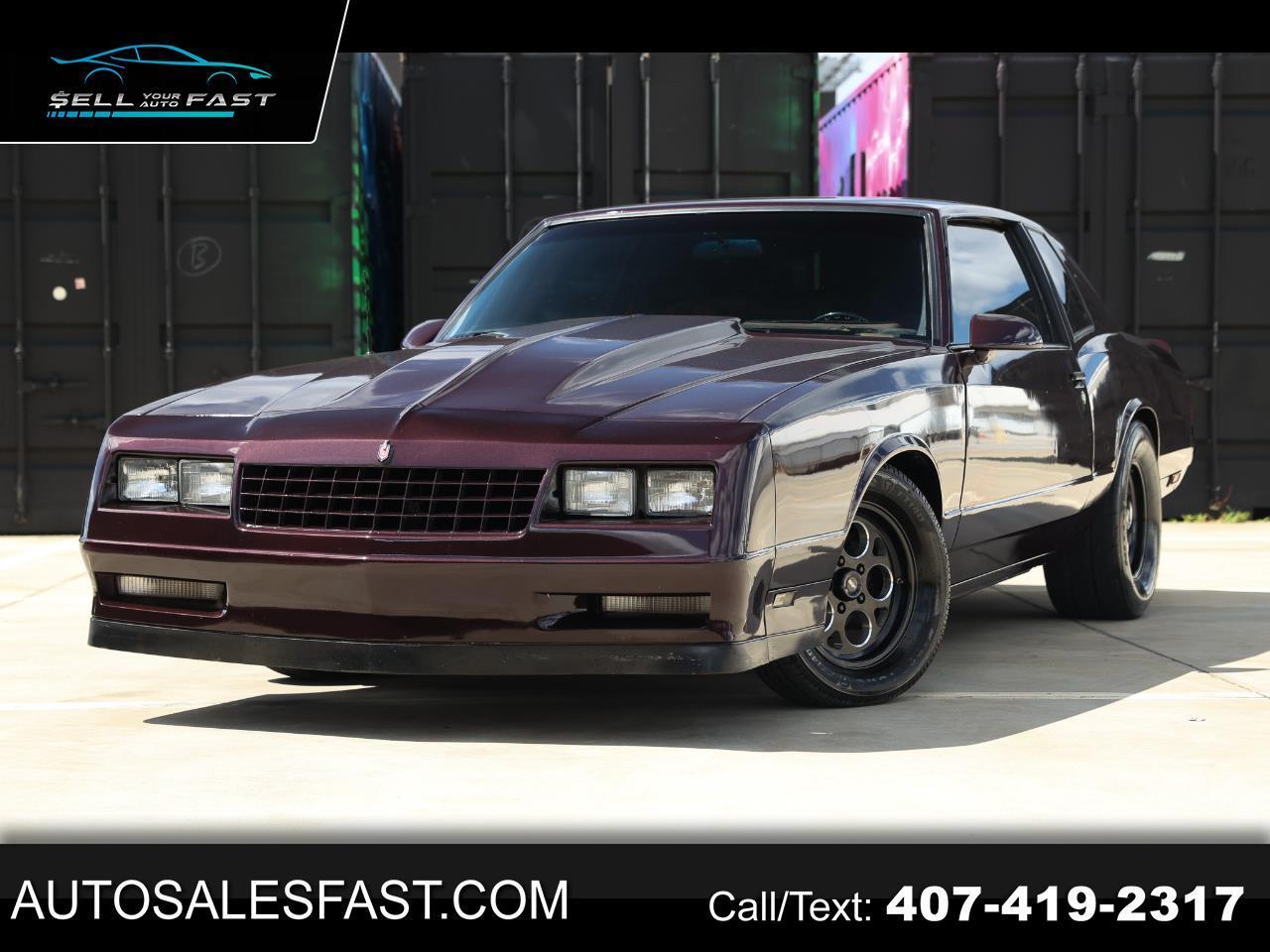 Chevrolet Monte Carlo  1987