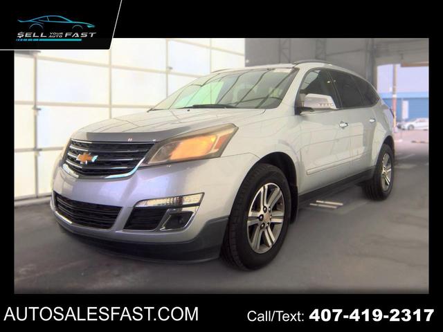 Silver 2016 Chevrolet Traverse SUV / Crossover Front-Wheel Drive Automatic