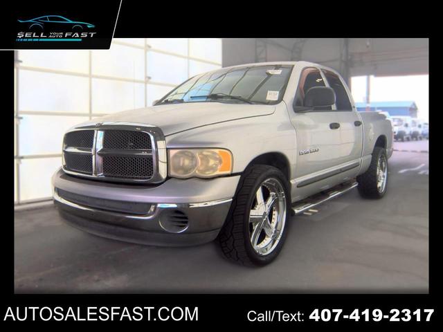Silver 2002 Dodge RAM 1500 Pickup Truck Automatic