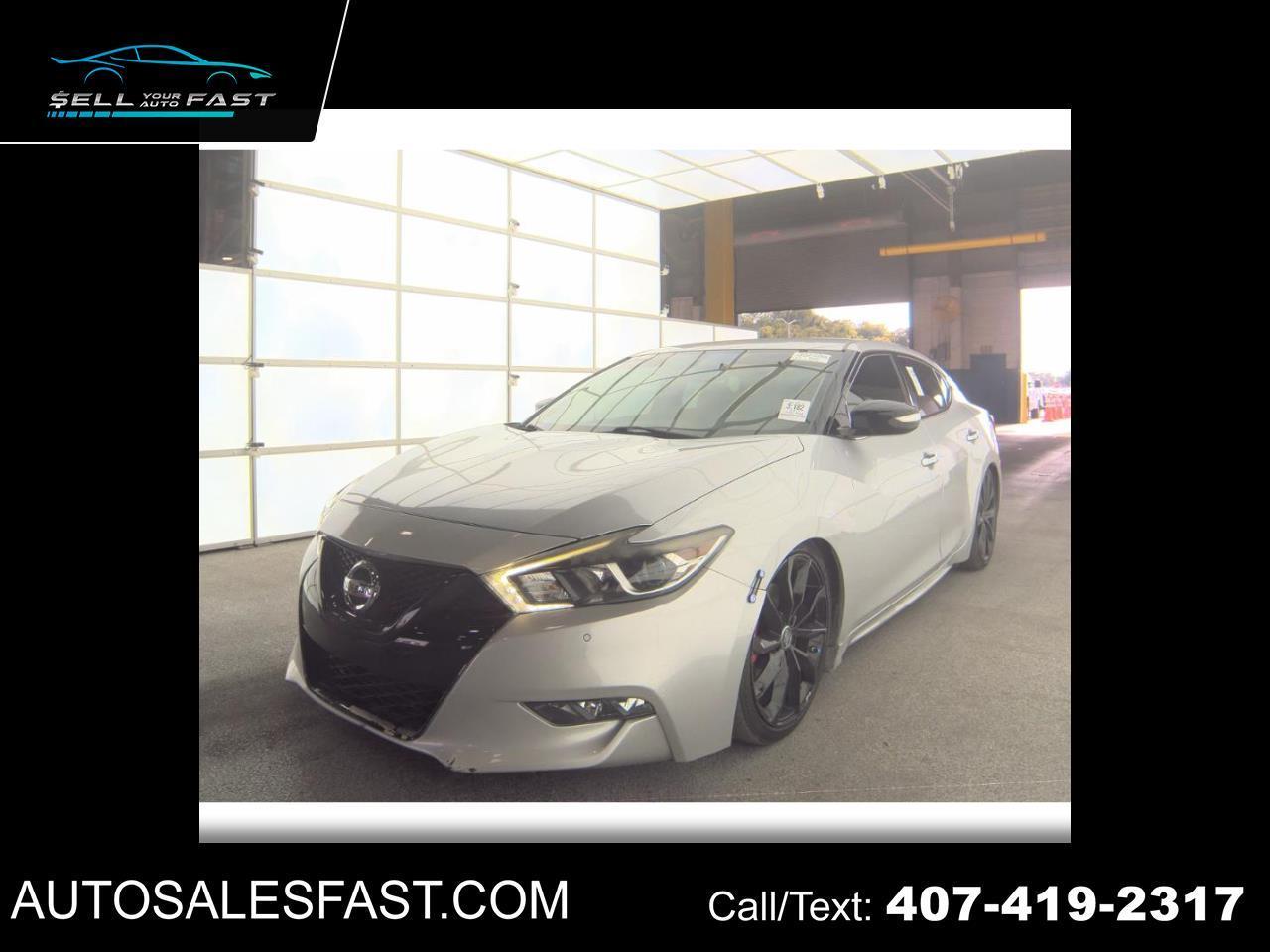 Nissan Maxima 4dr Sdn 3.5 SR 2017