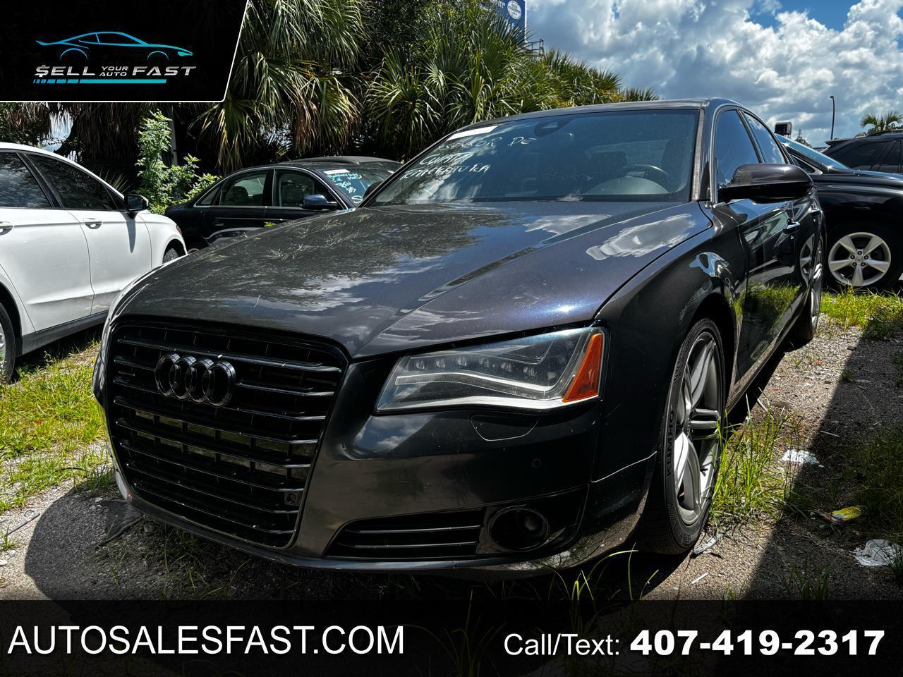 2011 Audi A8 QUATTRO 4DR SEDAN AWD