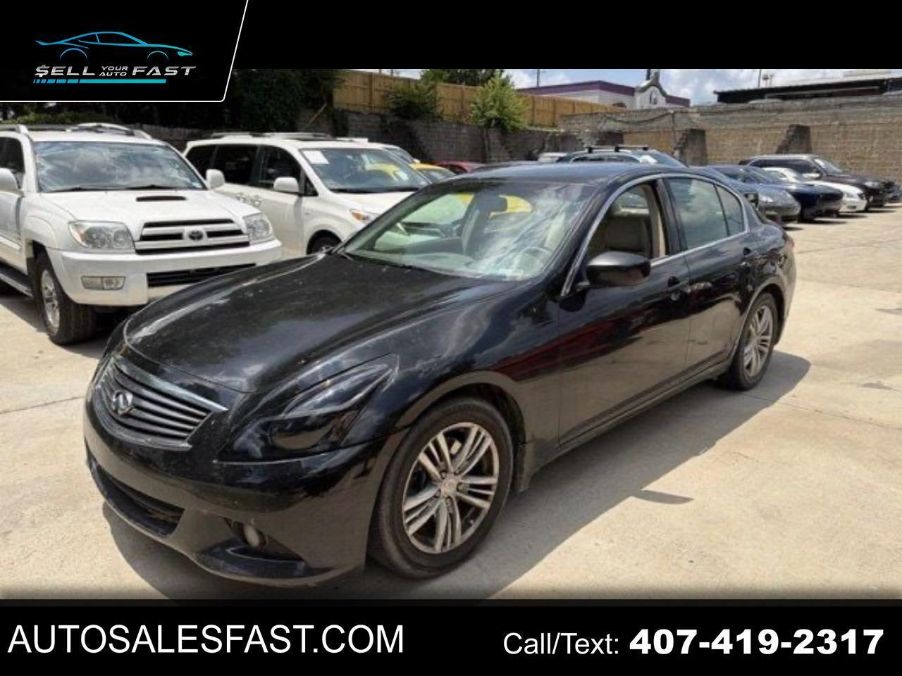 Infiniti G37 Sedan  2011