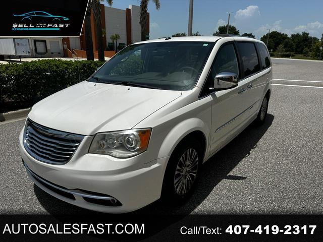 White 2011 Chrysler Town & Country Minivan Front-Wheel Drive Automatic