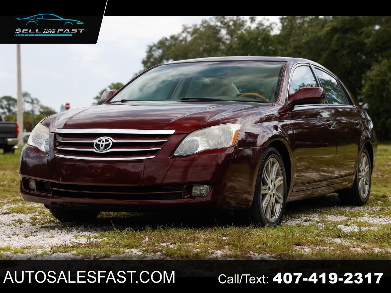 Red (MAROON) 2006 Toyota Avalon Sedan Front-Wheel Drive Automatic